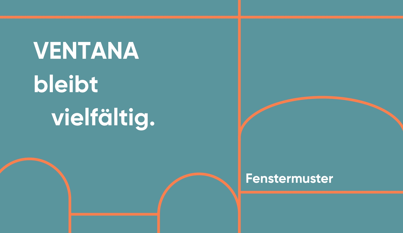 Fenstermuster Ventana bleibt anders Fensterbau Frontale 2026