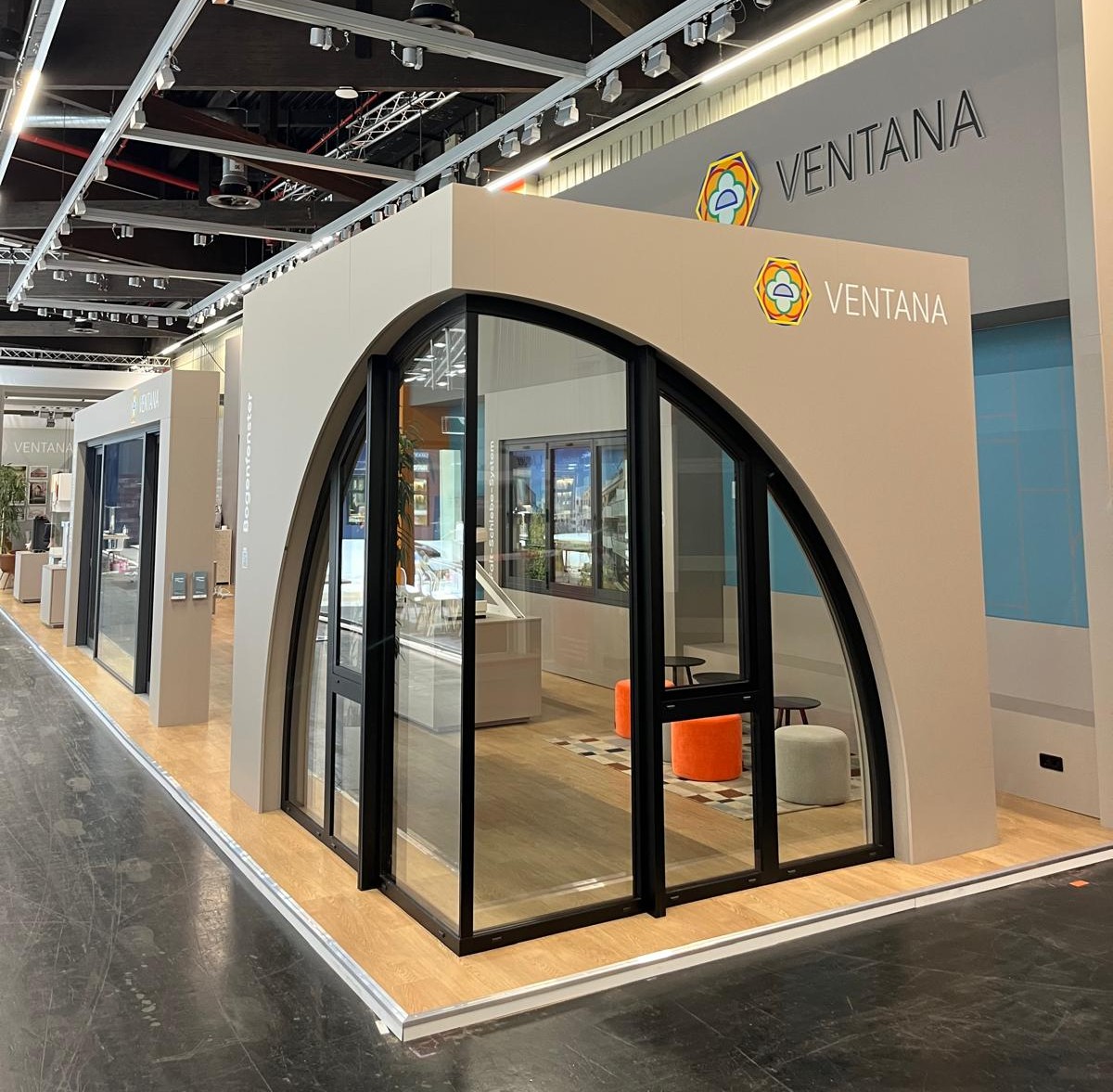 Bogenfenster Alu Aluminium