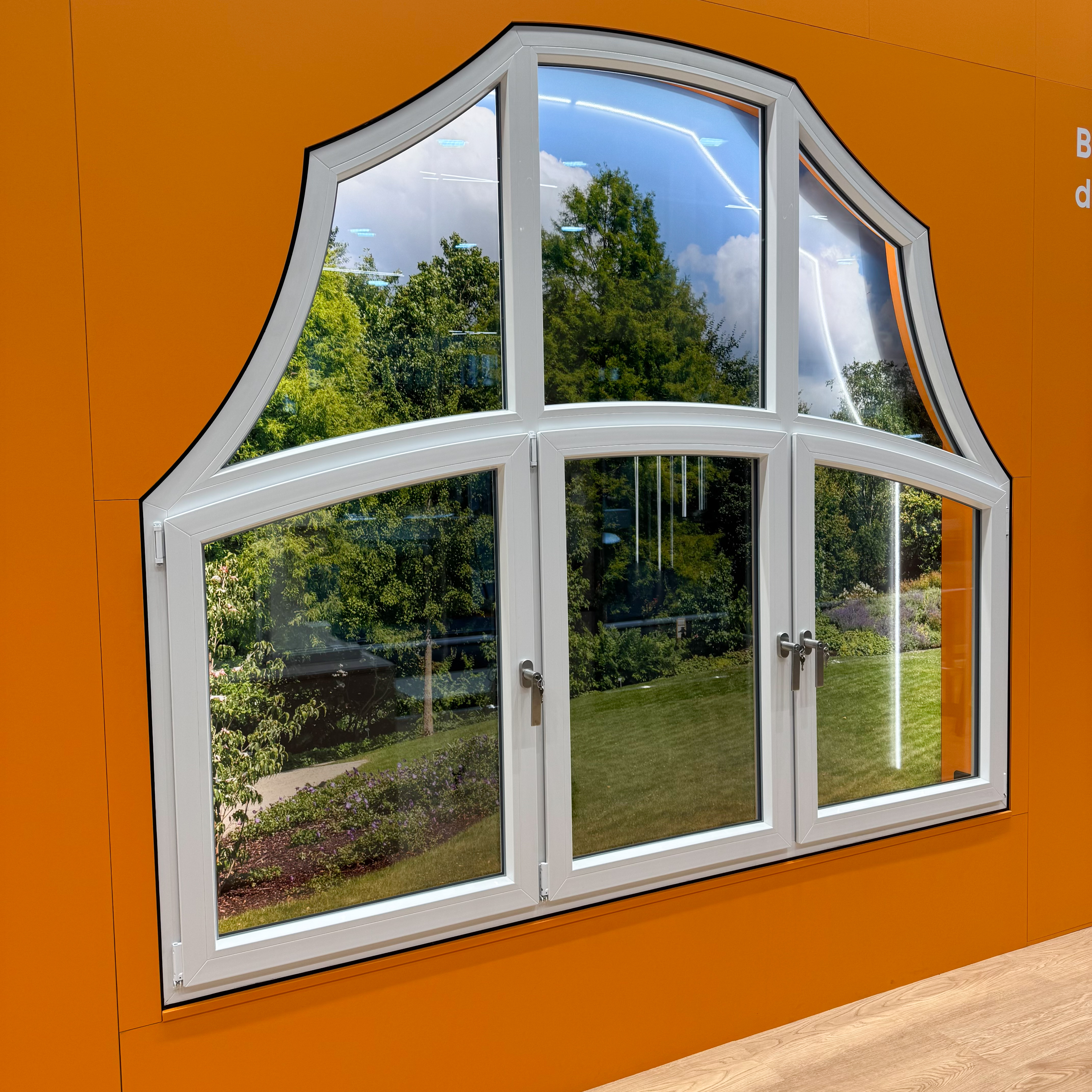 Bogenfenster Kunstoff 